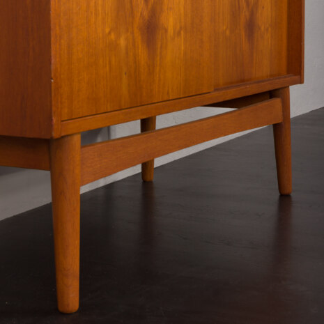 23133 Johannes Sorth set of two teak bookcases for Nexo, Bornholm, Denmark 1960s -2-16 23133 Johannes Sorth set of two teak bookcases for Nexo, Bornholm, Denmark 1960s -2-16