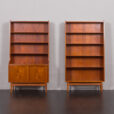 23133 Johannes Sorth set of two teak bookcases for Nexo, Bornholm, Denmark 1960s -2-4