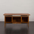23134 6351147 Kai Kristiansen rare desk in walnut, for FM Mobler, Denmark 1960s-10