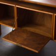 23134 6351147 Kai Kristiansen rare desk in walnut, for FM Mobler, Denmark 1960s-18