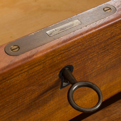 23134 6351147 Kai Kristiansen rare desk in walnut, for FM Mobler, Denmark 1960s-22 23134 6351147 Kai Kristiansen rare desk in walnut, for FM Mobler, Denmark 1960s-22