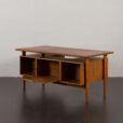23134 6351147 Kai Kristiansen rare desk in walnut, for FM Mobler, Denmark 1960s-9