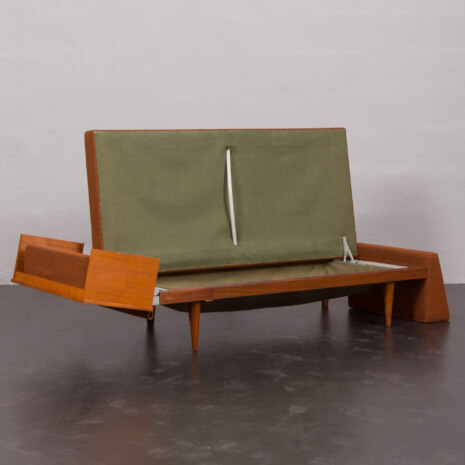 23147 Svane daybed by Igmar Relling in original wool upholstery, Norway 1970s-4 23147 Svane daybed by Igmar Relling in original wool upholstery, Norway 1970s-4