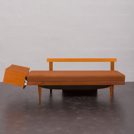 23147 Svane daybed by Igmar Relling in original wool upholstery, Norway 1970s-6 23147 Svane daybed by Igmar Relling in original wool upholstery, Norway 1970s-6