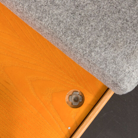 23155 Svane oak daybed by Igmar Relling, in new wool upholstery, Ekornes, Norway 1970s-2 23155 Svane oak daybed by Igmar Relling, in new wool upholstery, Ekornes, Norway 1970s-2