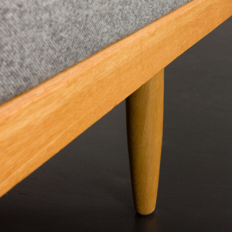 23155 Svane oak daybed by Igmar Relling, in new wool upholstery, Ekornes, Norway 1970s-24 23155 Svane oak daybed by Igmar Relling, in new wool upholstery, Ekornes, Norway 1970s-24