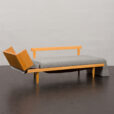 23155 Svane oak daybed by Igmar Relling, in new wool upholstery, Ekornes, Norway 1970s-9