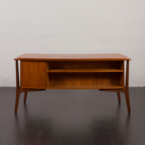 23158 Svend Aage Madsen teak desk for HP Hansen, Denmark 1960s-10 23158 Svend Aage Madsen teak desk for HP Hansen, Denmark 1960s-10