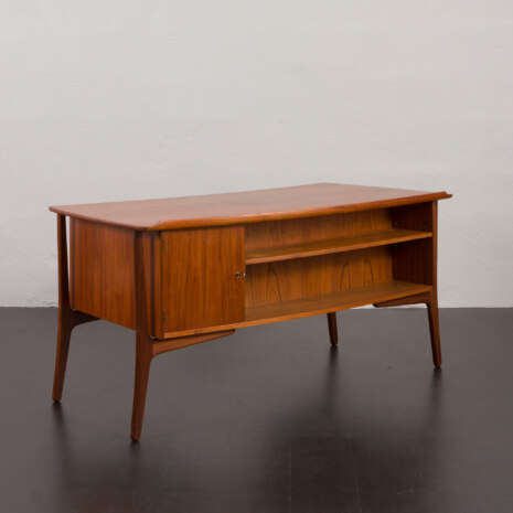 23158 Svend Aage Madsen teak desk for HP Hansen, Denmark 1960s-11 23158 Svend Aage Madsen teak desk for HP Hansen, Denmark 1960s-11