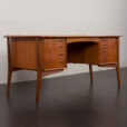23158 Svend Aage Madsen teak desk for HP Hansen, Denmark 1960s-16