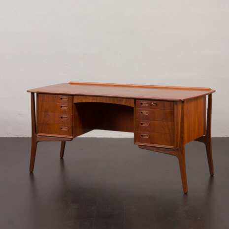 23158 Svend Aage Madsen teak desk for HP Hansen, Denmark 1960s-2 23158 Svend Aage Madsen teak desk for HP Hansen, Denmark 1960s-2