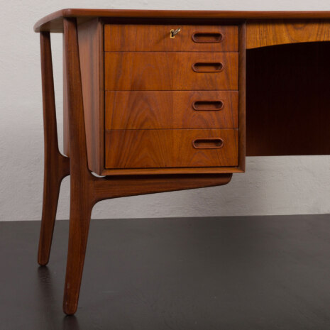 23158 Svend Aage Madsen teak desk for HP Hansen, Denmark 1960s-23 23158 Svend Aage Madsen teak desk for HP Hansen, Denmark 1960s-23