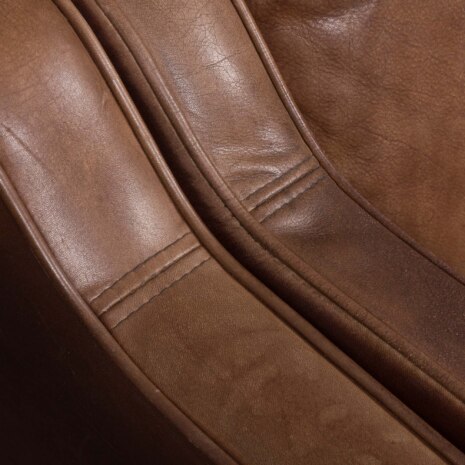 23178 Brown aniline leather sofa by Stouby, Denmark 1970s-11 23178 Brown aniline leather sofa by Stouby, Denmark 1970s-11