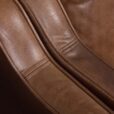 23178 Brown aniline leather sofa by Stouby, Denmark 1970s-11