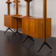 23199 Włoski regał dzielący pokój od podłogi do sufitu w stylu Franco Albini, lata 1960-25