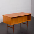 23125 Vintage Danish Teak Desk with 7 drawers-11