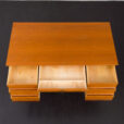 23125 Vintage Danish Teak Desk with 7 drawers-14
