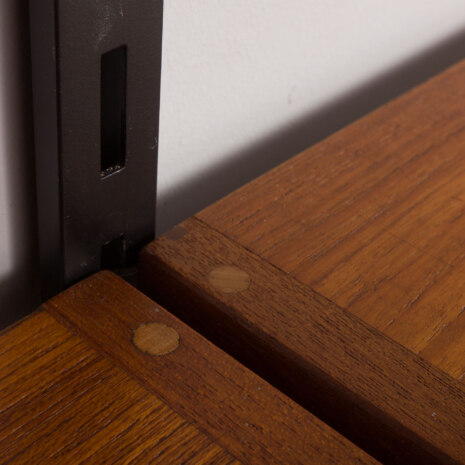 23130 kao kristiansen threebay teak wallunit with deskshelf-16 23130 kao kristiansen threebay teak wallunit with deskshelf-16