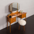 23149 Scandinavian teak dressing table w. adjustable mirrors _ 4 drawers, Norway, 1960s-2