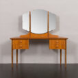 23149 Scandinavian teak dressing table w. adjustable mirrors _ 4 drawers, Norway, 1960s-8