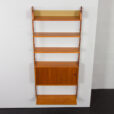 23171 Scandinavian modern shelving system Ergo in teak by J. Texmon, Norway, 1960s.-12
