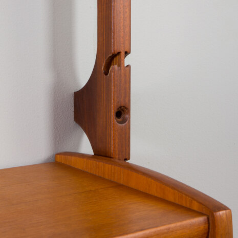 23171 Scandinavian modern shelving system Ergo in teak by J. Texmon, Norway, 1960s.-15 23171 Scandinavian modern shelving system Ergo in teak by J. Texmon, Norway, 1960s.-15