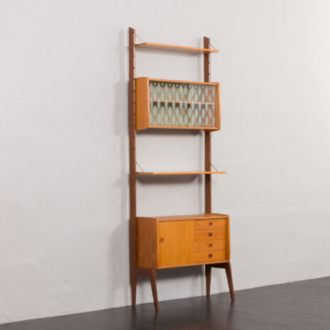 23172 ergo teak freestanding wallunit onebay-5 23172 ergo teak freestanding wallunit onebay-5