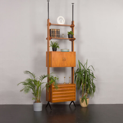 23197 Italian mid century freestanding room divider in -Franco Albini style,1960s-1 23197 Italian mid century freestanding room divider in -Franco Albini style,1960s-1