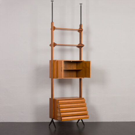 23197 Italian mid century freestanding room divider in -Franco Albini style,1960s-3 23197 Italian mid century freestanding room divider in -Franco Albini style,1960s-3