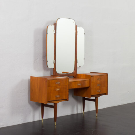 23204 teak dressing table with adjustable mirrors-11 23204 teak dressing table with adjustable mirrors-11