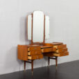 23204 teak dressing table with adjustable mirrors-12