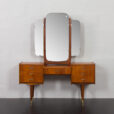 23204 teak dressing table with adjustable mirrors-2