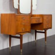 23204 teak dressing table with adjustable mirrors-5