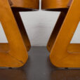 23207 Set of 2 rare Italian mid century stools by Willy Rizzo for Mario Sabot, 1970s-14
