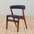 22214 set of 4 teak fire chairs by Kai kristansen-4