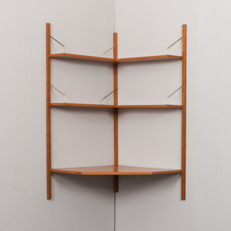 22260 Meuble d'angle en teck à deux baies-4 22260 Meuble d'angle en teck à deux baies-4