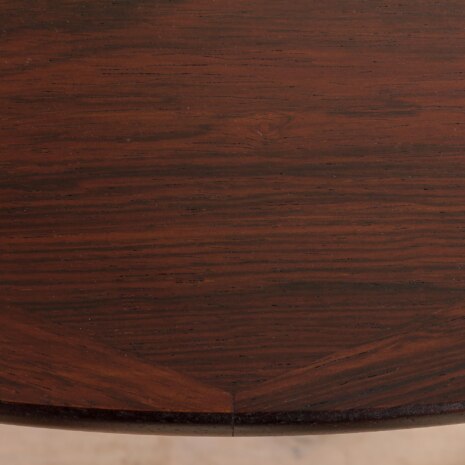 23042 Okrągły duński stół w stylu vintage z palisandru z 2 przedłużeniami, 1960-10 23042 Okrągły duński stół w stylu vintage z palisandru z 2 przedłużeniami, 1960-10