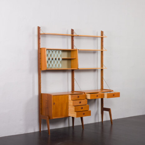 23175 ergo teak twobay wallunit freestanding -5 23175 ergo teak twobay wallunit freestanding -5