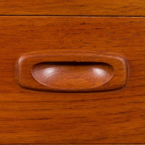 23240 Système d'étagères de bureau danois en teck avec un bureau flottant à tiroirs _ commode de Preben Sorensen, unité murale à 2 baies, années 1960-13 23240 Système d'étagères de bureau danois en teck avec un bureau flottant à tiroirs _ commode de Preben Sorensen, unité murale à 2 baies, années 1960-13