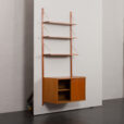 23242 one bay teak wall unit-4