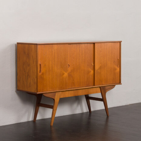 23273 mogensen Sideboard highboard with hidden drawer, 1960s-12 23273 mogensen Sideboard highboard with hidden drawer, 1960s-12