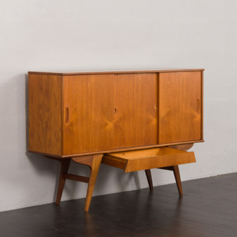 23273 mogensen Sideboard highboard with hidden drawer, 1960s-13 23273 mogensen Sideboard highboard with hidden drawer, 1960s-13
