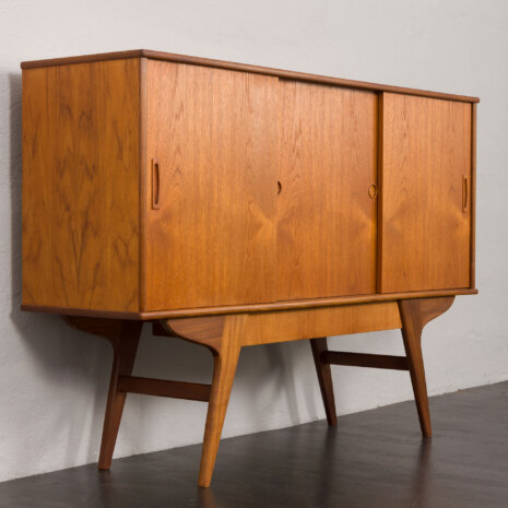 23273 mogensen Sideboard highboard with hidden drawer, 1960s-15 23273 mogensen Sideboard highboard with hidden drawer, 1960s-15