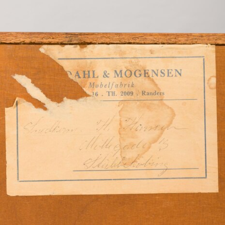 23273 mogensen Sideboard highboard with hidden drawer, 1960s-29 23273 mogensen Sideboard highboard with hidden drawer, 1960s-29