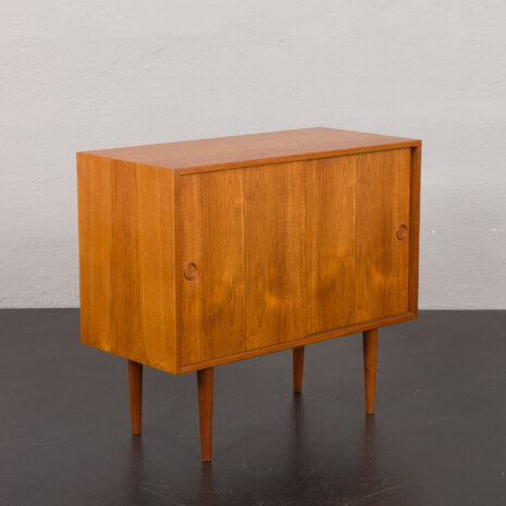 23275 Vintage Danish teak cabinet with sliding doors, designed by Kai Kristiansen,1960s-7 23275 Vintage Danish teak cabinet with sliding doors, designed by Kai Kristiansen,1960s-7