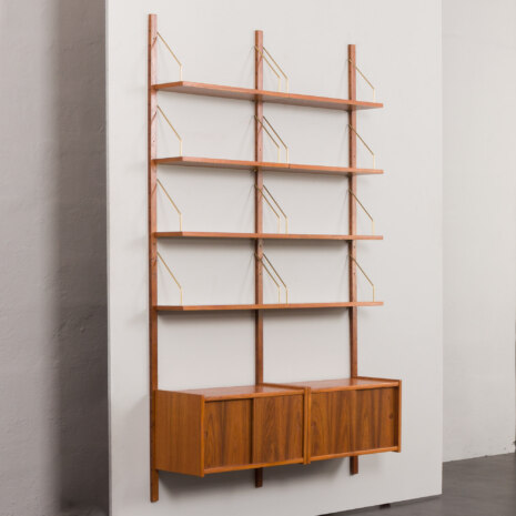 23297 narrow 2x60cm 2 bay cadovius style modular shelving -3 23297 narrow 2x60cm 2 bay cadovius style modular shelving -3