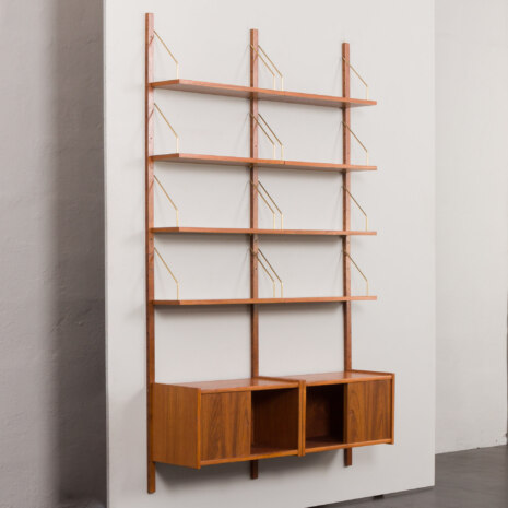 23297 narrow 2x60cm 2 bay cadovius style modular shelving -4 23297 narrow 2x60cm 2 bay cadovius style modular shelving -4