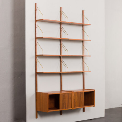 23297 narrow 2x60cm 2 bay cadovius style modular shelving -5 23297 narrow 2x60cm 2 bay cadovius style modular shelving -5