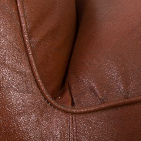 23305 Vintage Italian lounge chairs in brown leatherette in Bellini _ Frattini style, 1970s-17 23305 Vintage Italian lounge chairs in brown leatherette in Bellini _ Frattini style, 1970s-17