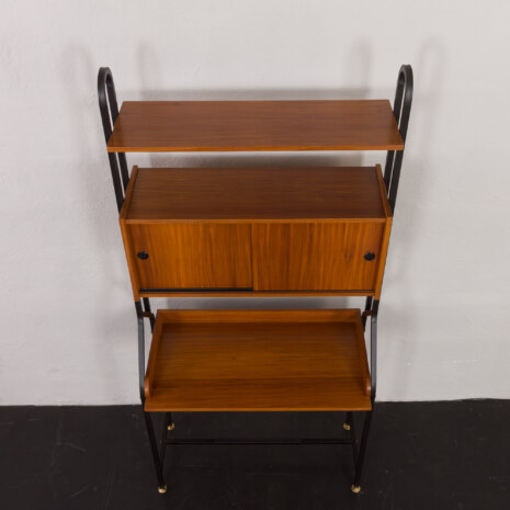 23312 Włoskie wolnostojące pionowe biurko z połowy wieku w stylu Silvio Cavatorta, lata 1960-12 23312 Włoskie wolnostojące pionowe biurko z połowy wieku w stylu Silvio Cavatorta, lata 1960-12